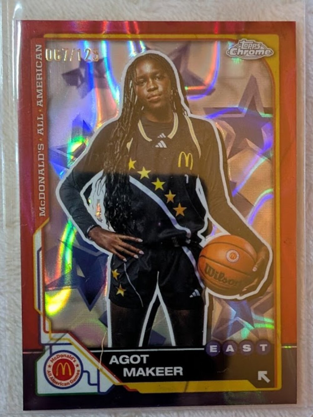 2025 Topps McDonalds AGOT MAKEER #17 67/125